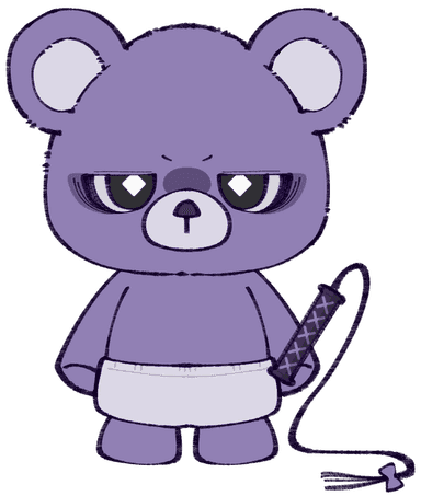 Boss Bear (ENTJ) Kuma Love Type Quiz result illustration