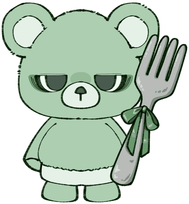 Dreamy Bear (INFP) Kuma Love Type Quiz result illustration